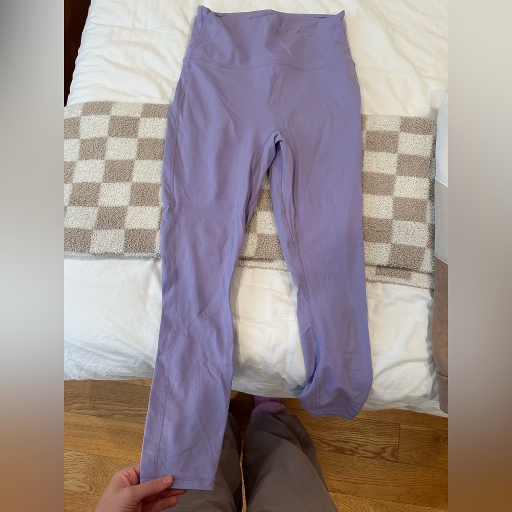 Purple Fabletics leggings - size medium